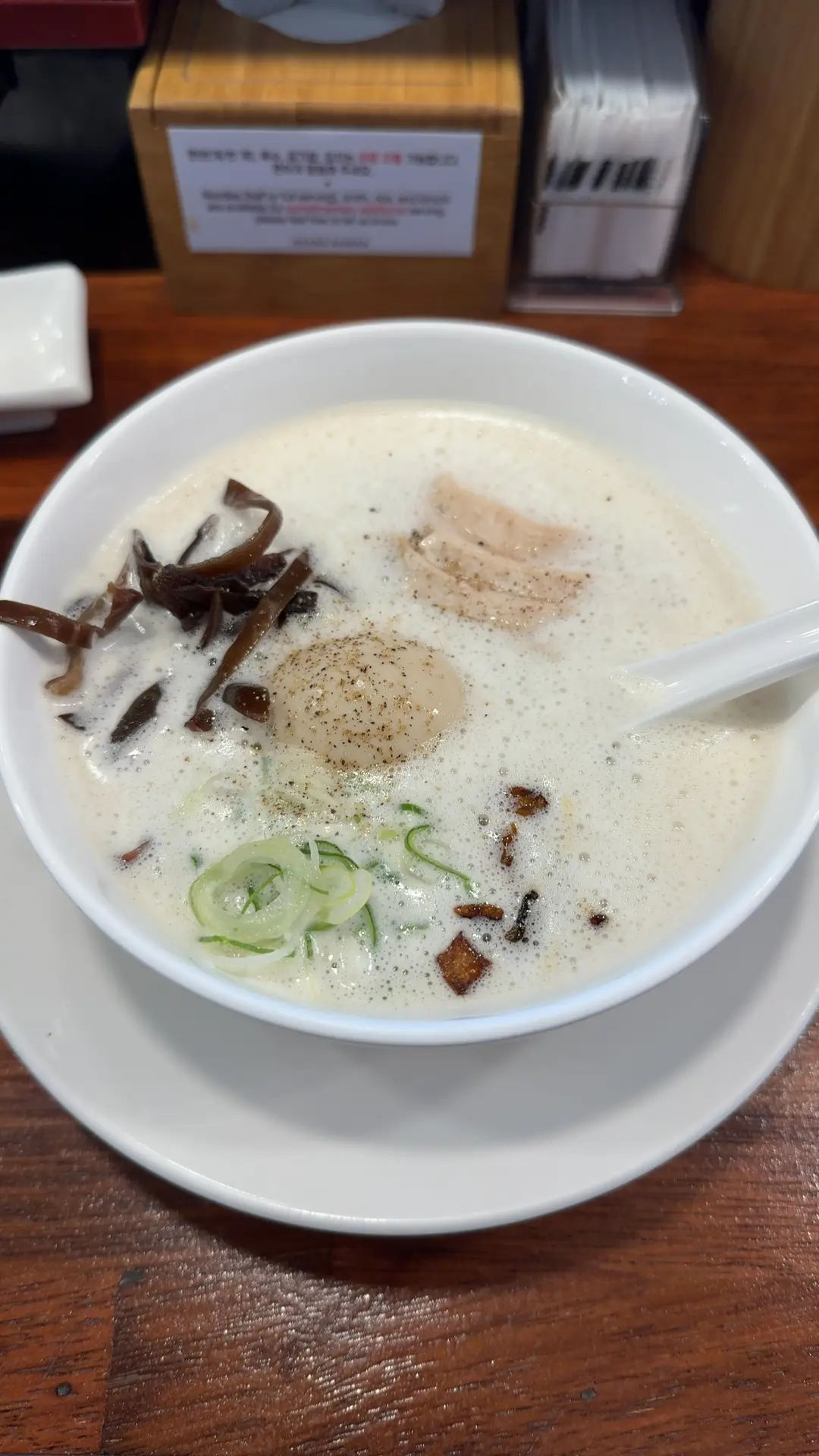 오레노라멘 강남점 끼니 사진 — 토리파이탄